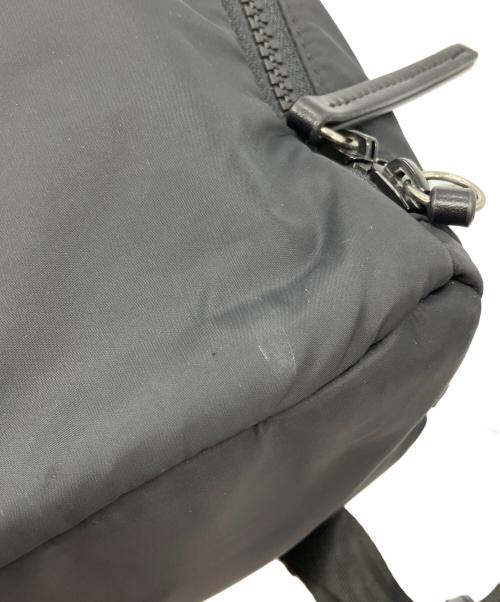 JJJJound（ジョウンド）JJJJound (ジョウンド) A.P.C. (アーペーセー) ナイロンリュック ブラックの古着・服飾アイテム