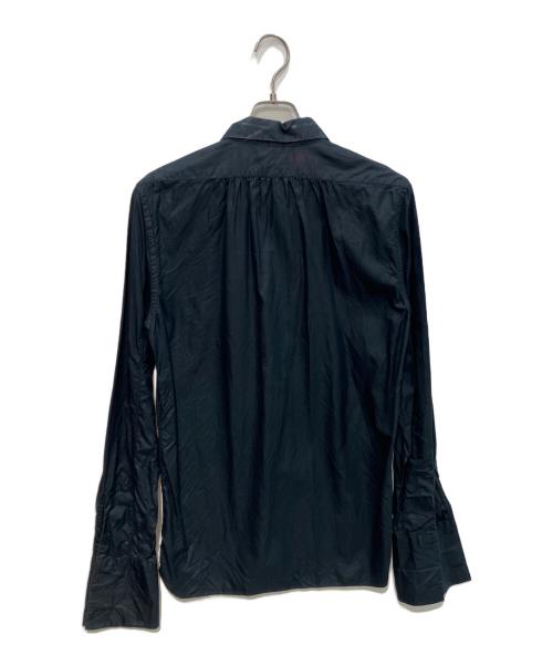 LOUIS VUITTON（ルイ ヴィトン）LOUIS VUITTON (ルイ ヴィトン) 比翼シャツ ブラック サイズ:Sの古着・服飾アイテム