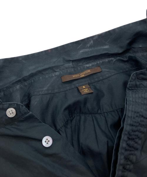 LOUIS VUITTON（ルイ ヴィトン）LOUIS VUITTON (ルイ ヴィトン) 比翼シャツ ブラック サイズ:Sの古着・服飾アイテム