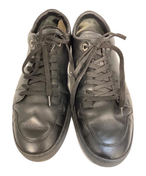 LOUIS VUITTON（ルイ ヴィトン）LOUIS VUITTON (ルイ ヴィトン) ダミエ柄 ローカットスニーカー ブラック サイズ:SIZE 6 1/2の古着・服飾アイテム