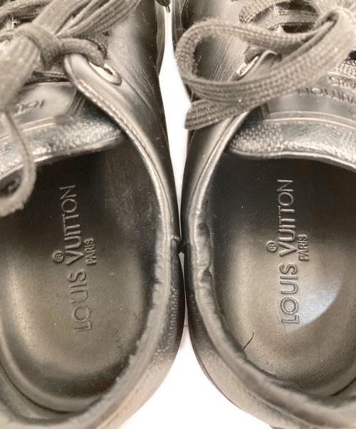 LOUIS VUITTON（ルイ ヴィトン）LOUIS VUITTON (ルイ ヴィトン) ダミエ柄 ローカットスニーカー ブラック サイズ:SIZE 6 1/2の古着・服飾アイテム