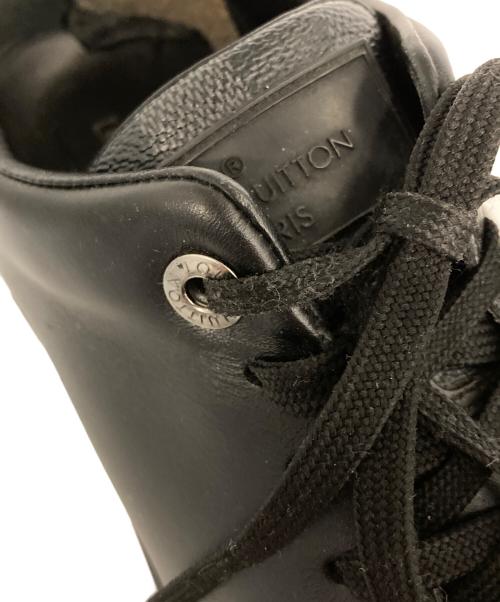 LOUIS VUITTON（ルイ ヴィトン）LOUIS VUITTON (ルイ ヴィトン) ダミエ柄 ローカットスニーカー ブラック サイズ:SIZE 6 1/2の古着・服飾アイテム