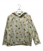 UNDERCOVERアンダーカバー）の古着「総柄T/Cパイル裏毛タチキリカサネハギフーディー」｜CREAM BASE