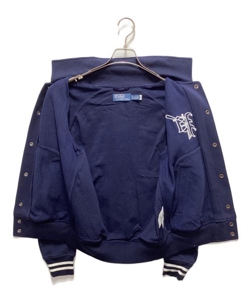 POLO RALPH LAUREN（ポロ・ラルフローレン）POLO RALPH LAUREN (ポロ・ラルフローレン) スウェットスタジャン ネイビー サイズ:XSの古着・服飾アイテム