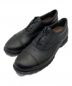 SPINGLEスピングル）の古着「ストレートチップシューズ」｜ブラック