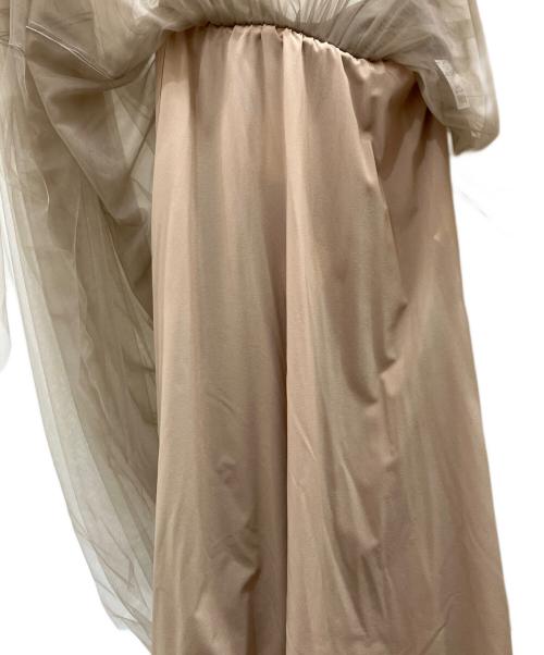 Fabiana Filippi（ファビアナフィリッピ）Fabiana Filippi (ファビアナフィリッピ) チュールスカート ベージュ サイズ:SIZE 40の古着・服飾アイテム