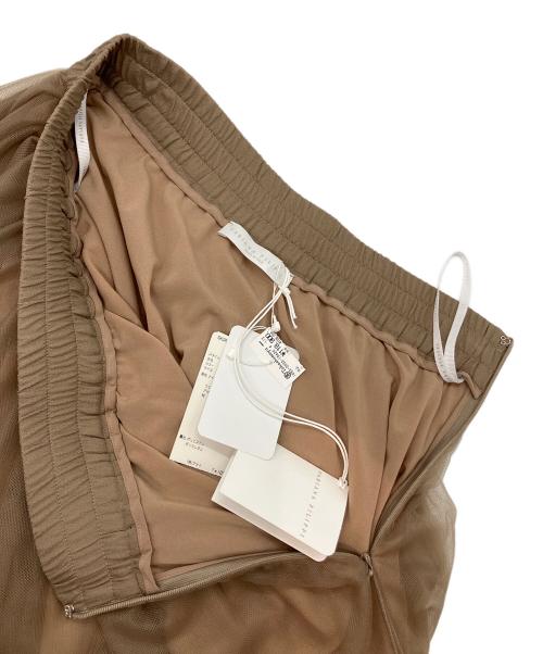 Fabiana Filippi（ファビアナフィリッピ）Fabiana Filippi (ファビアナフィリッピ) チュールスカート ベージュ サイズ:SIZE 40の古着・服飾アイテム