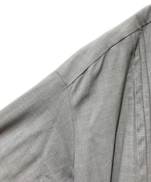 L'EQUIPE（レキップ）L'EQUIPE (レキップ) スタンドカラーシャツワンピース グレー サイズ:SIZE38の古着・服飾アイテム