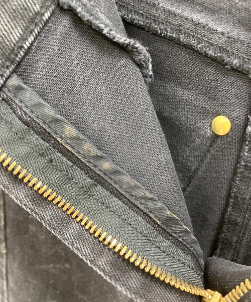 BALMAIN（バルマン）BALMAIN (バルマン) バイカーデニムパンツ ブラック サイズ:36の古着・服飾アイテム