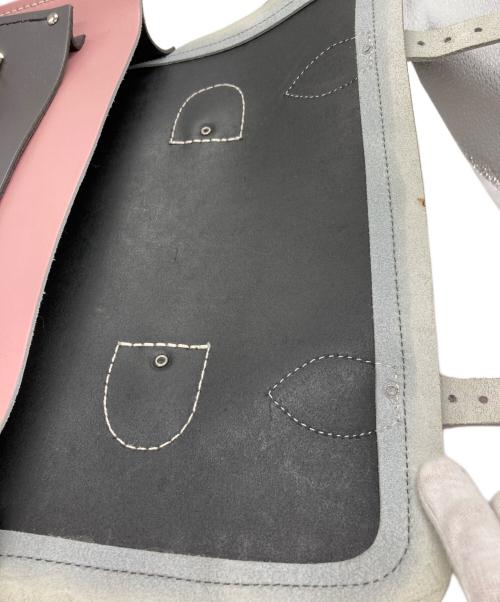 ZATCHELS（ザッチェルズ）ZATCHELS (ザッチェルズ) サッチェルショルダーバッグ グレーの古着・服飾アイテム