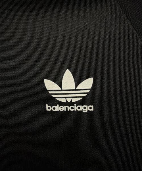 adidas（アディダス）adidas (アディダス) BALENCIAGA (バレンシアガ) Tracksuit Jacket　トラックスーツジャケット ブラック サイズ:XSの古着・服飾アイテム