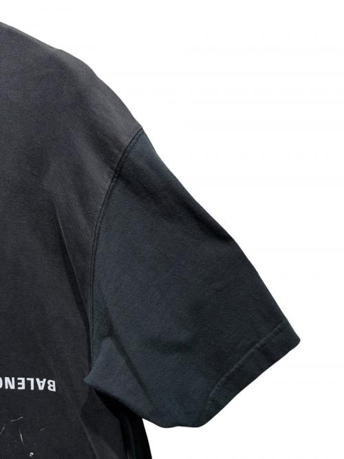 BALENCIAGA（バレンシアガ）BALENCIAGA (バレンシアガ) Speed Hunters Upside Down T-Shirt/698811 ブラック サイズ:1の古着・服飾アイテム