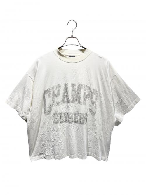 BALENCIAGA（バレンシアガ）BALENCIAGA (バレンシアガ) CHAMPS ELYSEES T-shirts ホワイト サイズ:3の古着・服飾アイテム