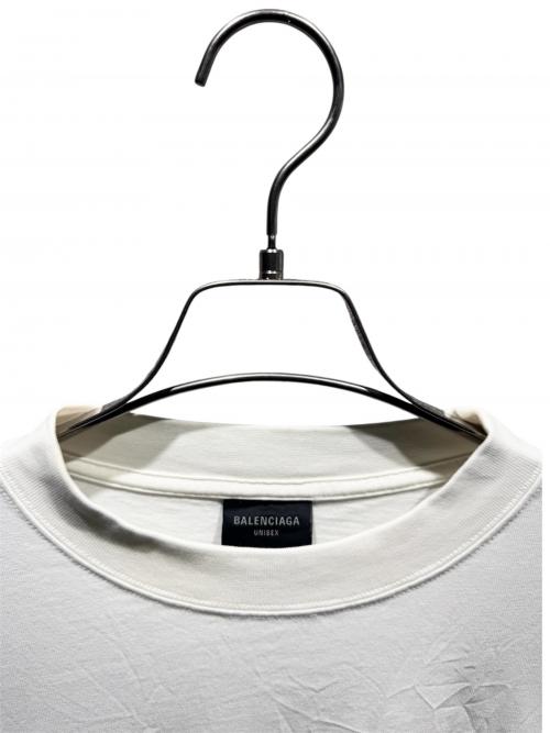BALENCIAGA（バレンシアガ）BALENCIAGA (バレンシアガ) CHAMPS ELYSEES T-shirts ホワイト サイズ:3の古着・服飾アイテム
