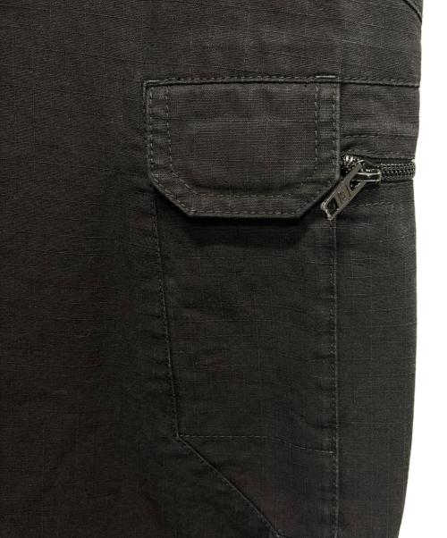 BALENCIAGA（バレンシアガ）BALENCIAGA (バレンシアガ) リップストップカーゴスカート　642176 ブラック サイズ:40の古着・服飾アイテム