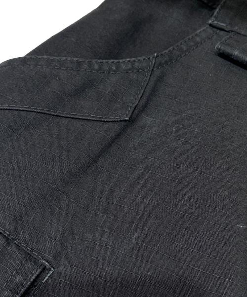 BALENCIAGA（バレンシアガ）BALENCIAGA (バレンシアガ) リップストップカーゴスカート　642176 ブラック サイズ:40の古着・服飾アイテム