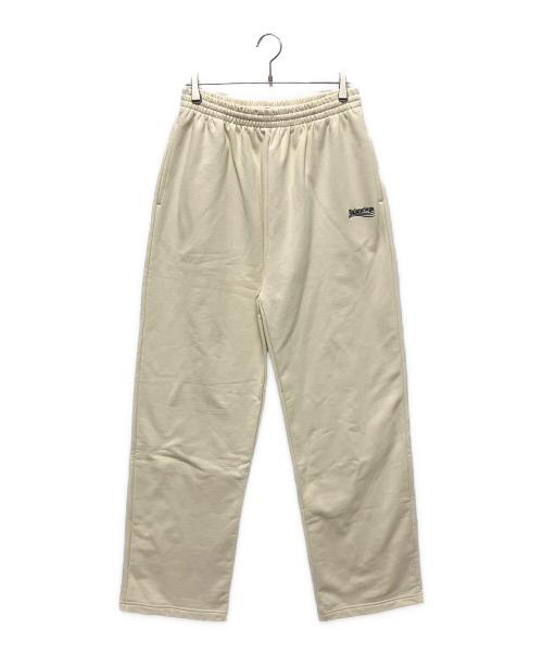 BALENCIAGA（バレンシアガ）BALENCIAGA (バレンシアガ) キャンペーンロゴスウェットパンツ ベージュ サイズ:Ｓの古着・服飾アイテム