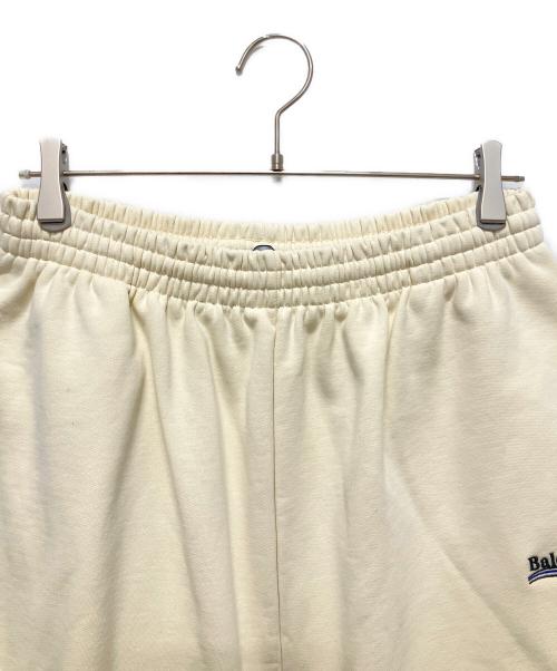 BALENCIAGA（バレンシアガ）BALENCIAGA (バレンシアガ) キャンペーンロゴスウェットパンツ ベージュ サイズ:Ｓの古着・服飾アイテム