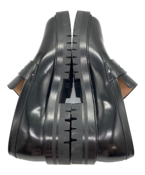 Maison Margiela（メゾンマルジェラ）Maison Margiela (メゾンマルジェラ) 足袋 レザーローファー ブラック サイズ:38の古着・服飾アイテム