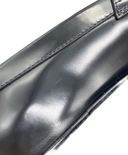 Maison Margiela（メゾンマルジェラ）Maison Margiela (メゾンマルジェラ) 足袋 レザーローファー ブラック サイズ:38の古着・服飾アイテム