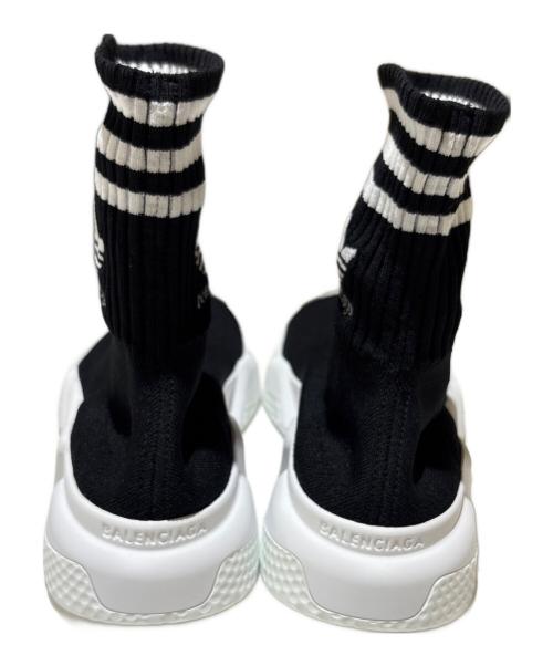 adidas（アディダス）adidas (アディダス) BALENCIAGA (バレンシアガ) ソックススニーカー/スピードトレーナー ブラック サイズ:24の古着・服飾アイテム