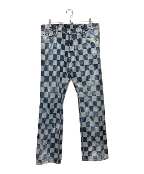 DSQUARED2（ディースクエアード）DSQUARED2 (ディースクエアード) デニムパンツ インディゴ サイズ:48の古着・服飾アイテム