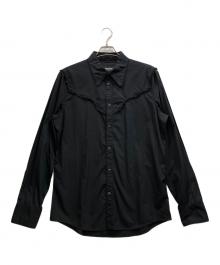 DSQUARED2（ディースクエアード）の古着「ウエスタンシャツ」｜ブラック