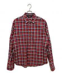 DSQUARED2（ディースクエアード）の古着「バックプリントチェックシャツ」｜レッド×ネイビー