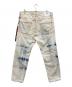 DSQUARED2 (ディースクエアード) COCONUT CREEK WASH COOL JEANS ブルー×ホワイト サイズ:52：12000円
