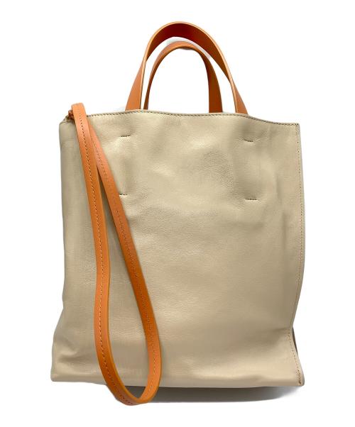 MARNI（マルニ）MARNI (マルニ) MUSEO SOFT 2WAY ベージュの古着・服飾アイテム