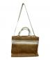 MARNI (マルニ) スケットバッグ ラフィアエフェクト スモール ベージュ：27000円