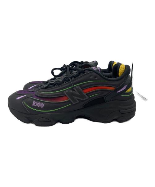 NEW BALANCE（ニューバランス）NEW BALANCE (ニューバランス) ローカットスニーカー　M1000TP ブラック×パープル サイズ:US9.5の古着・服飾アイテム