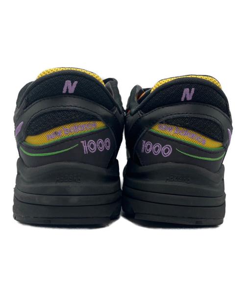 NEW BALANCE（ニューバランス）NEW BALANCE (ニューバランス) ローカットスニーカー　M1000TP ブラック×パープル サイズ:US9.5の古着・服飾アイテム