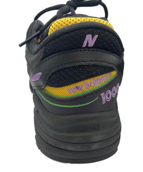 NEW BALANCE（ニューバランス）NEW BALANCE (ニューバランス) ローカットスニーカー　M1000TP ブラック×パープル サイズ:US9.5の古着・服飾アイテム