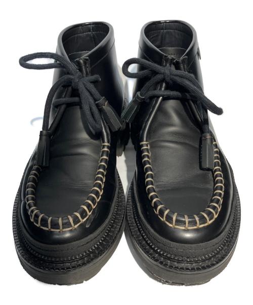 DSQUARED2（ディースクエアード）DSQUARED2 (ディースクエアード) FLAT LACE ブラック サイズ:42の古着・服飾アイテム