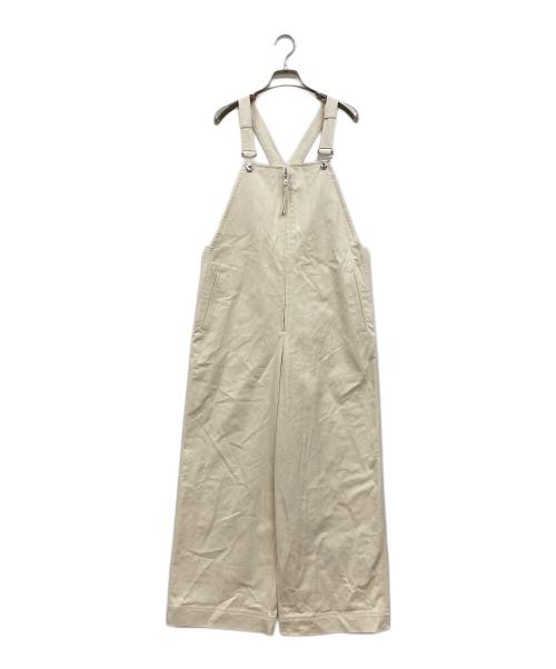 TODAYFUL（トゥデイフル）TODAYFUL (トゥデイフル) Frontzip Twill Salopette エクリュ サイズ:36の古着・服飾アイテム