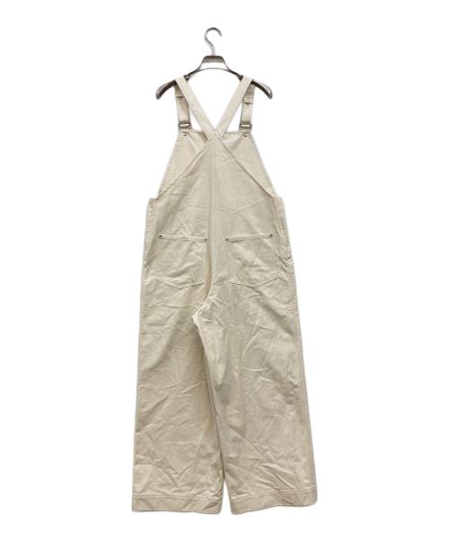 TODAYFUL（トゥデイフル）TODAYFUL (トゥデイフル) Frontzip Twill Salopette エクリュ サイズ:36の古着・服飾アイテム