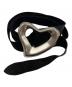 SEA（シー）の古着「BIG HEART SUEDE BELT」｜ブラック