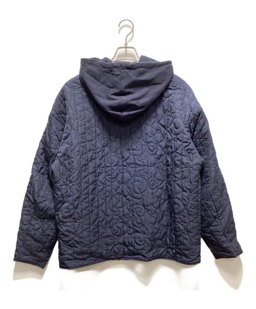 Desigual（デシグアル）Desigual (デシグアル) パッチワーク リバーシブル パデッドジャケット ネイビー サイズ:Sの古着・服飾アイテム