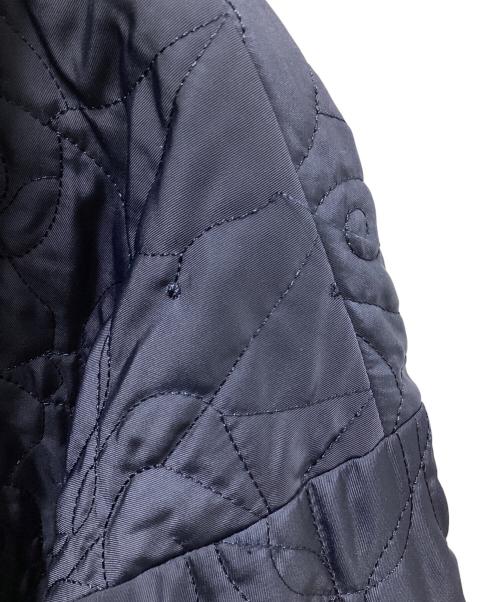 Desigual（デシグアル）Desigual (デシグアル) パッチワーク リバーシブル パデッドジャケット ネイビー サイズ:Sの古着・服飾アイテム