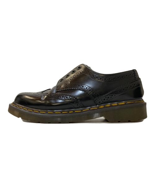 Dr.Martens（ドクターマーチン）Dr.Martens (ドクターマーチン) COMME des GARCONS (コムデギャルソン) ウィングチップシューズ ブラック サイズ:26.5㎝の古着・服飾アイテム