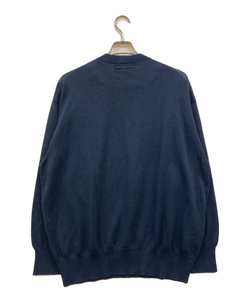 The shepherd UNDERCOVER（ザシェパード アンダーカバー）the shepherd UNDERCOVER (ザシェパード アンダーカバー) 和紙混ニットプルオーバー ネイビー サイズ:3の古着・服飾アイテム