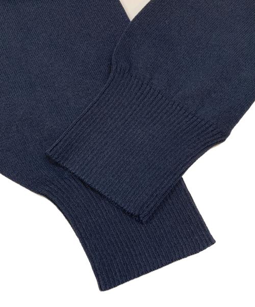 The shepherd UNDERCOVER（ザシェパード アンダーカバー）the shepherd UNDERCOVER (ザシェパード アンダーカバー) 和紙混ニットプルオーバー ネイビー サイズ:3の古着・服飾アイテム