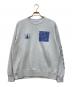 SEQUEL（シークエル）の古着「Print SWEAT SHIRTS」｜ブルー