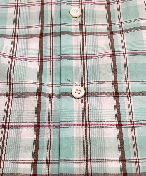 PRADA（プラダ）PRADA (プラダ) ジグザグトリムシャツ ライトグリーン サイズ:Mの古着・服飾アイテム