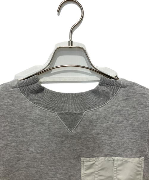 sacai（サカイ）sacai (サカイ) sponge sweat dress グレー サイズ:1の古着・服飾アイテム