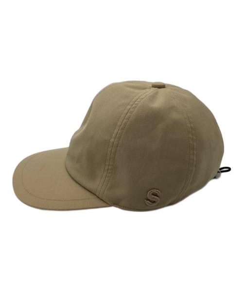 sacai（サカイ）sacai (サカイ) Suiting Drawstring Cap　23-0483S ベージュ サイズ:-の古着・服飾アイテム