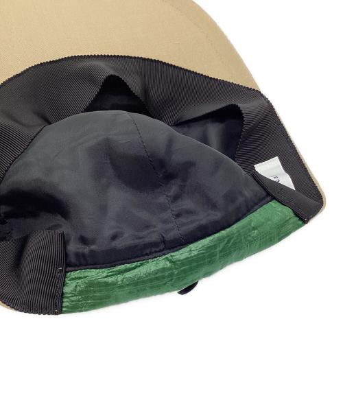 sacai（サカイ）sacai (サカイ) Suiting Drawstring Cap　23-0483S ベージュ サイズ:-の古着・服飾アイテム