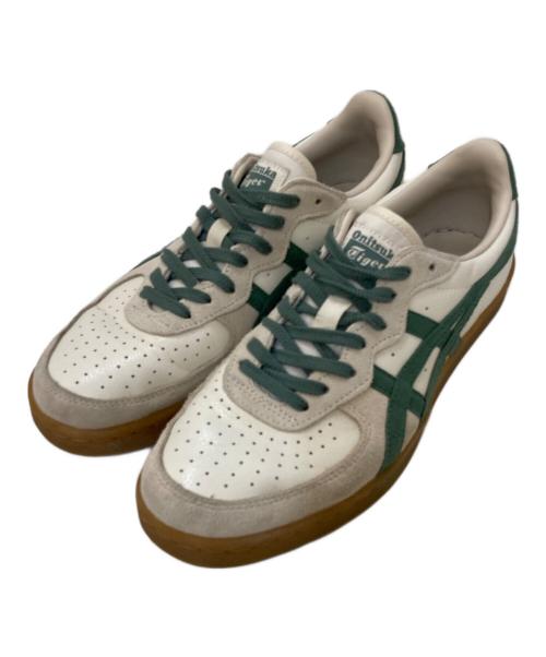 Onitsuka Tiger（オニツカタイガー）Onitsuka Tiger (オニツカタイガー) GSM ローカットスニーカー ベージュ サイズ:25㎝の古着・服飾アイテム