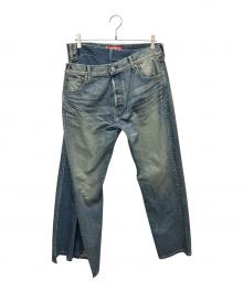 JUNYA WATANABE MAN×LEVI'S（ジュンヤワタナベマン×リーバイス）の古着「綿デニム製品加工カスタマイズ WO-P209/AD2024」｜インディゴ